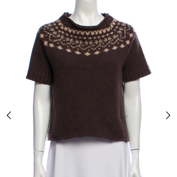 Hache Sweaters - Hache Merino Wool Mock Neck Sweater Size: L | US10, IT46